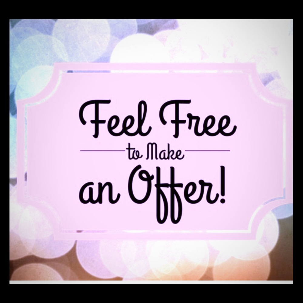Make a reasonable offer!